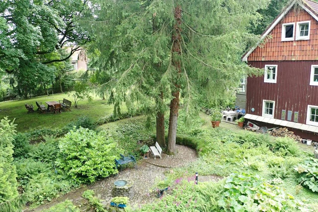 Liebevoll Eingerichtetes Ferienhaus Mit Grossem Garten Clausthal-Zellerfeld Buitenkant foto