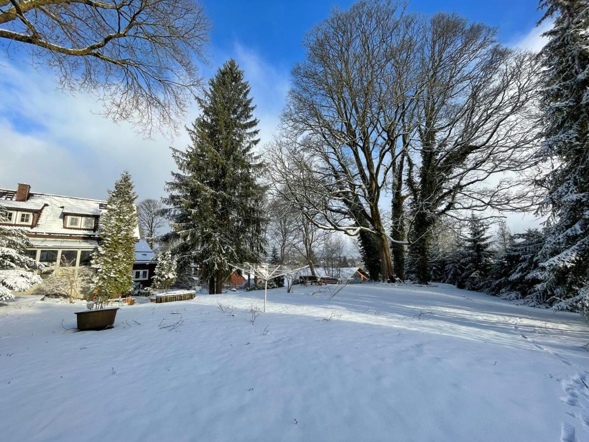 Liebevoll Eingerichtetes Ferienhaus Mit Grossem Garten Clausthal-Zellerfeld Buitenkant foto