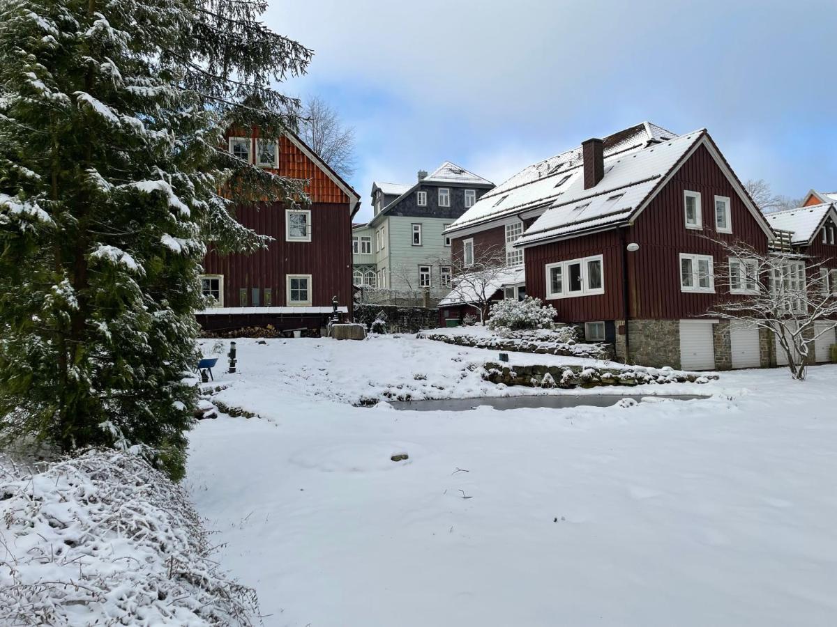 Liebevoll Eingerichtetes Ferienhaus Mit Grossem Garten Clausthal-Zellerfeld Buitenkant foto